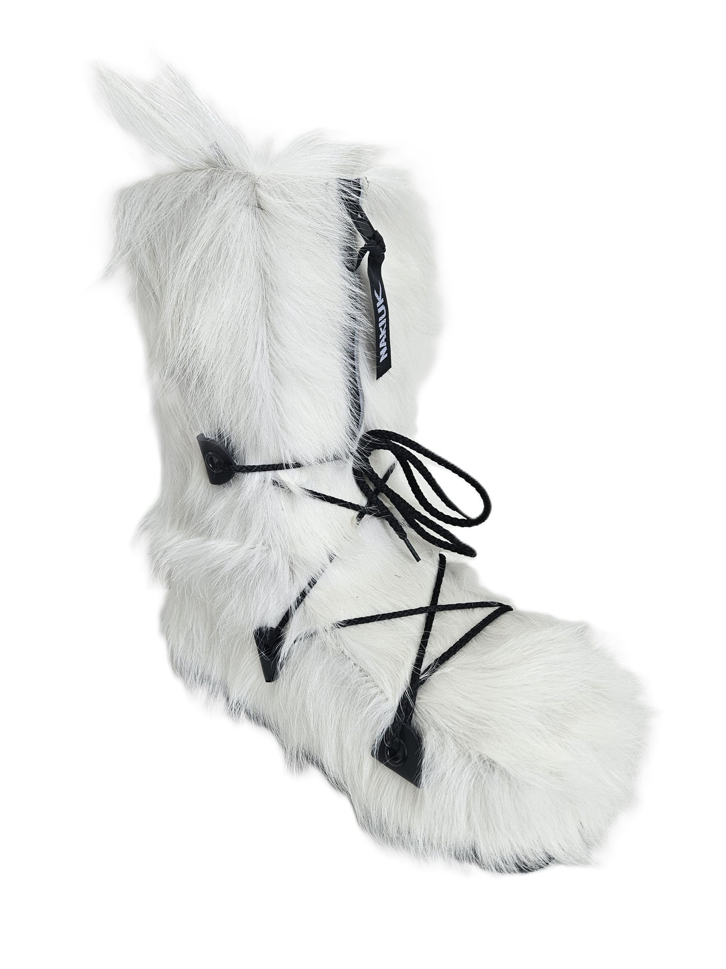 Nakiuk Cow Ivory Front Zipper Women