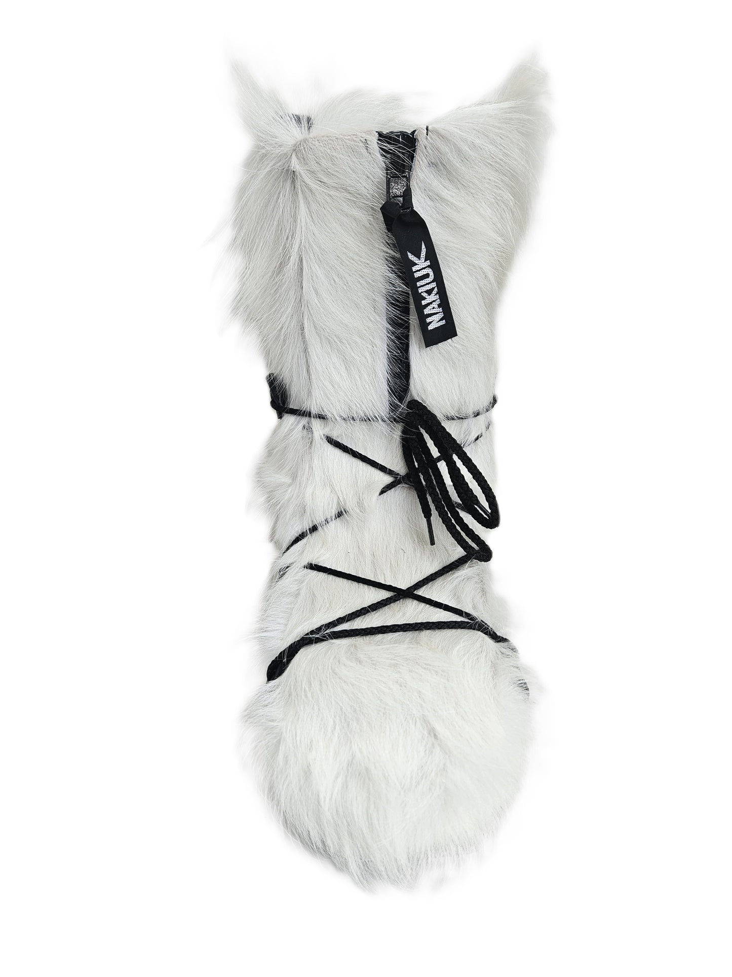 Nakiuk Cow Ivory Front Zipper Women