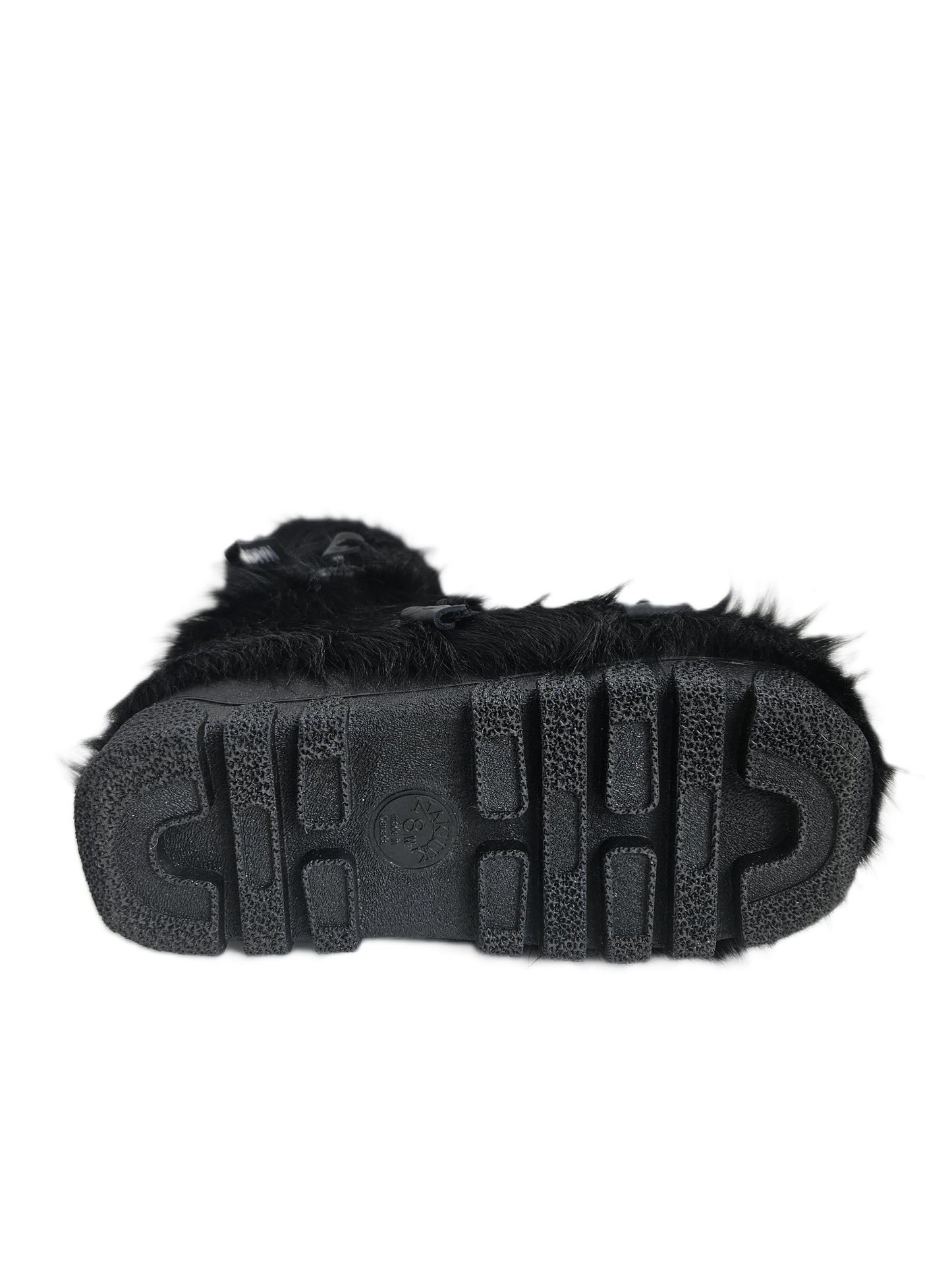 Nakiuk Cow Black Side Zipper Women