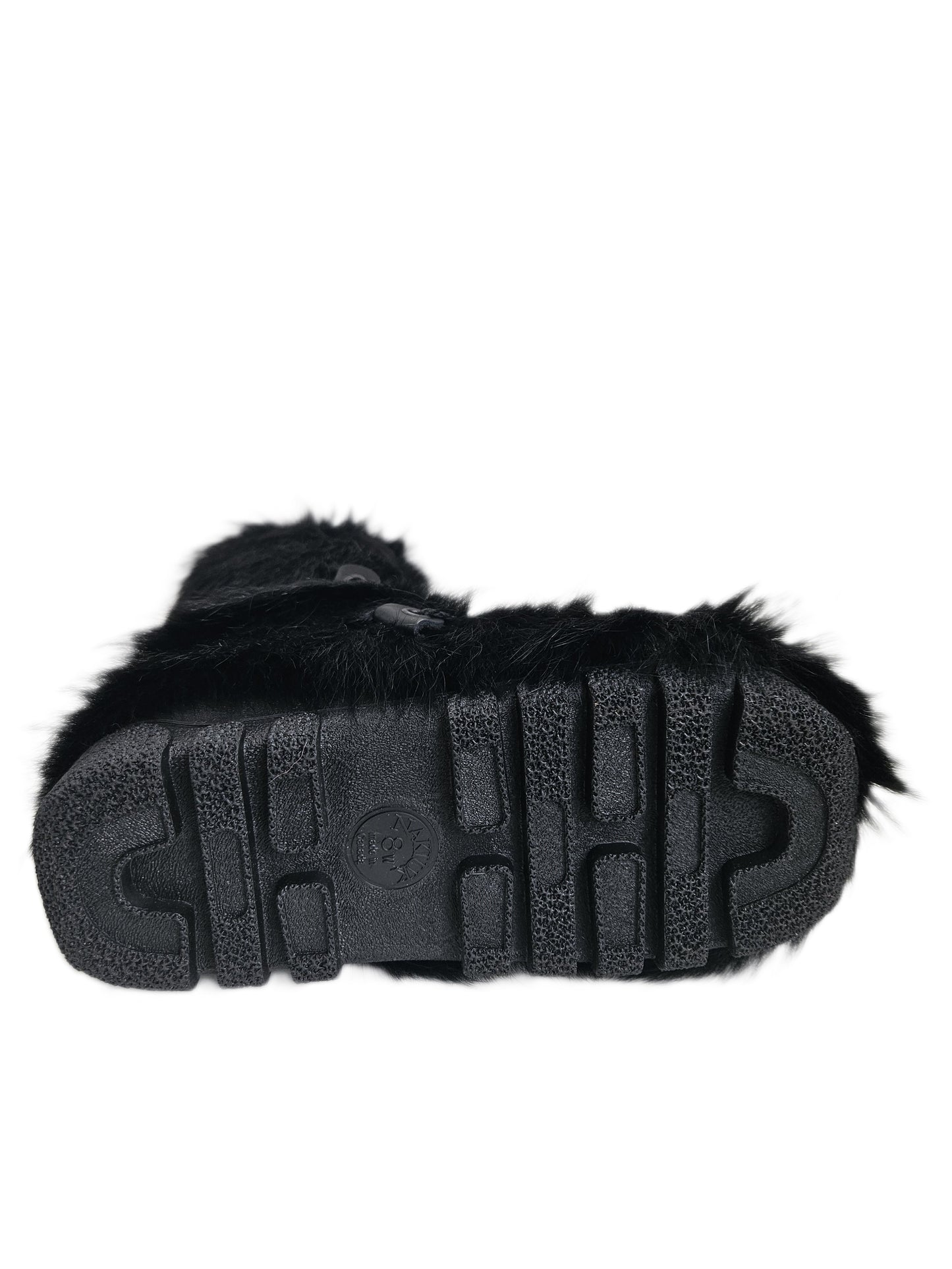 Nakiuk Cow Black Front Zipper Women