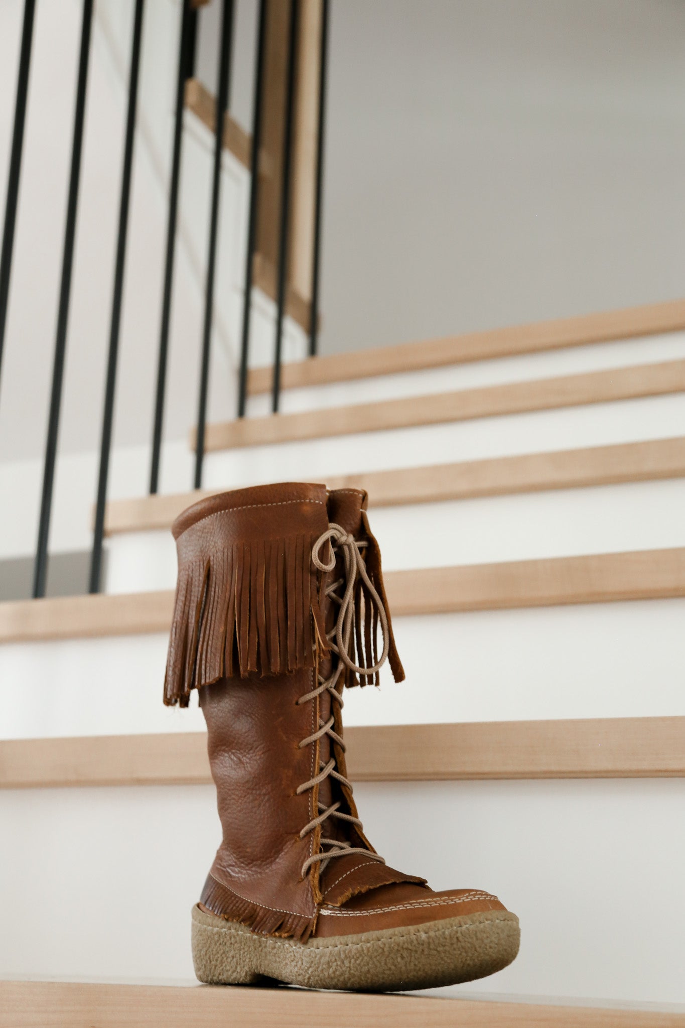 Men's Winter Mukluk with Fringe