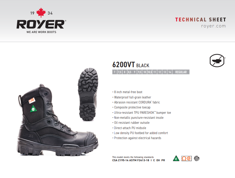 Royer 6200VT VENTURA CORDURA