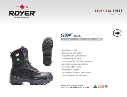 Royer 6200VT VENTURA CORDURA