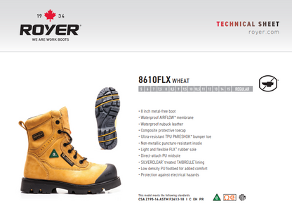 Royer 8610FLX FLX AIRFLOW